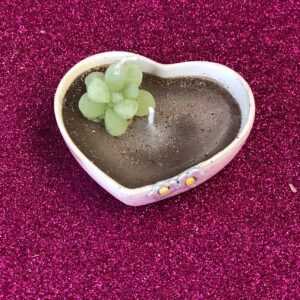 Casa Daisy: velas cuenco de corazón Casa Daisy: velas cuenco de corazón