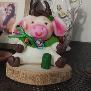 Vaquita porta incienso