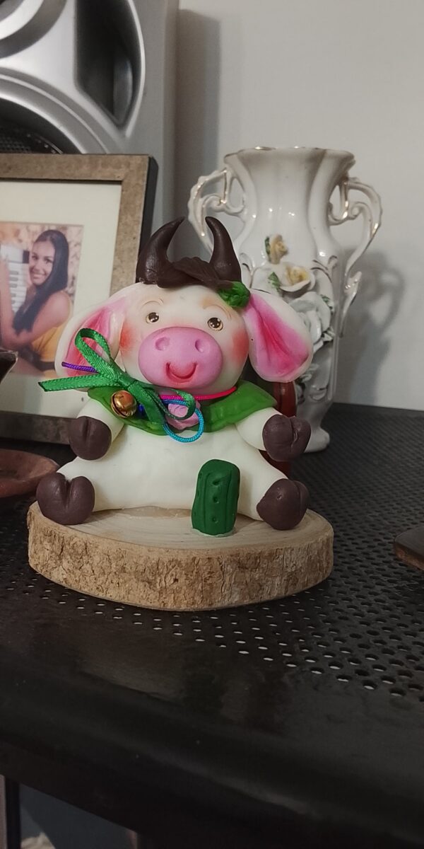 Vaquita porta incienso